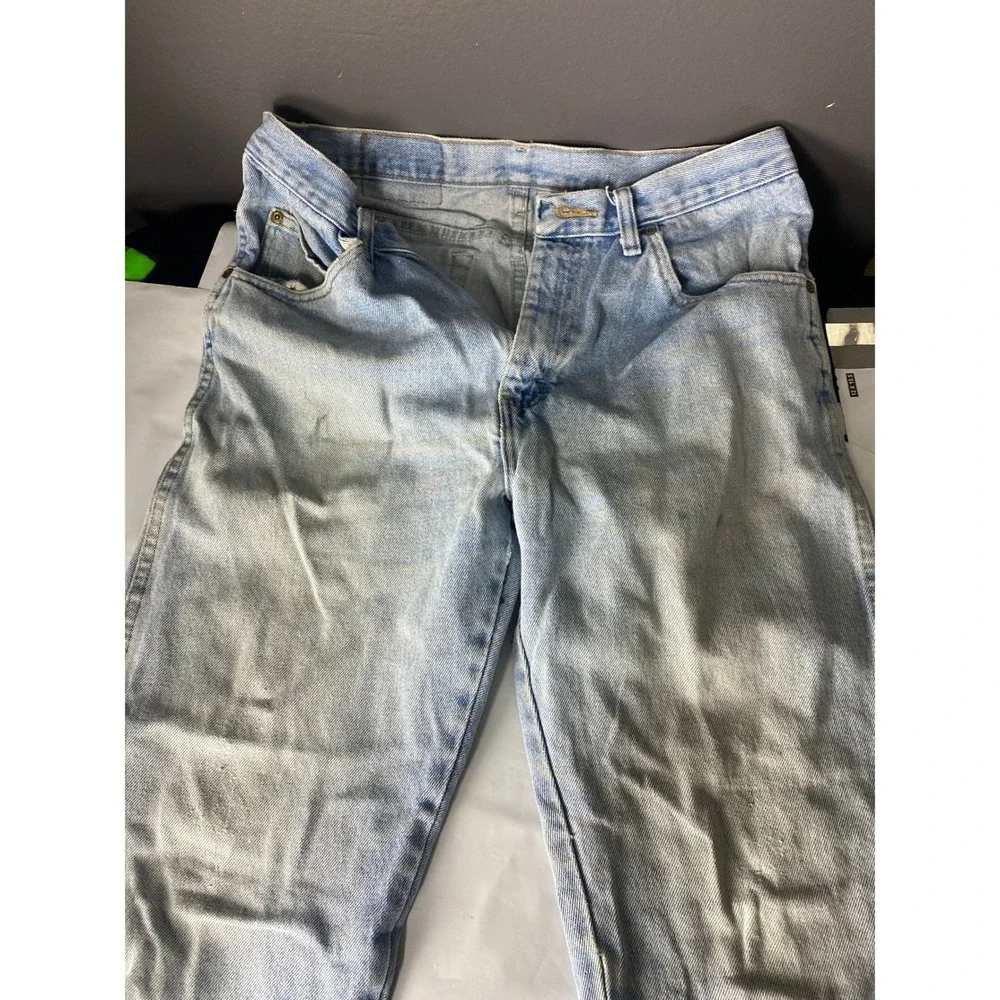 Vintage Wrangler Mens Relaxed Fit Light Wash Denim Jeans 33x32‎ USA Cotton jenas